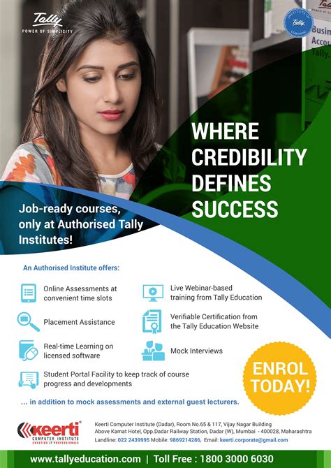 Image result for Tally Course Creative Poster