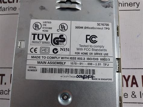 3Com Officeconnect 3C16700 Ethernet Hub – Aeliya Marine Tech