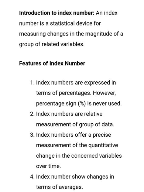 Image result for Index Numbers Problems