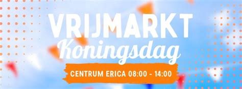 Konings Vrijmarkt 27 april 2024, Havenstraat, Erica, Nederland, Emmen ...