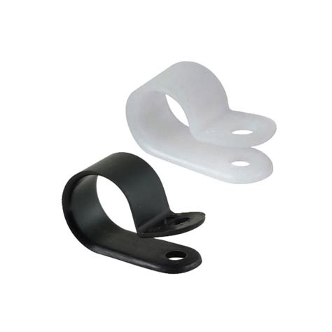 Electriduct Cable Clamp, Nylon, Black, 1 PK CT-NCC-025-50-BK | Zoro