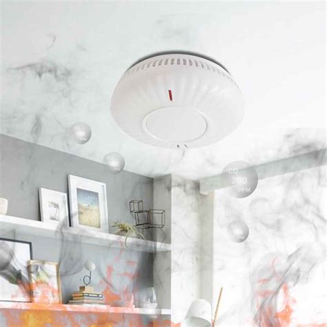 Photoelectric Standalone Smoke Alarms with 10 years built in battery ...