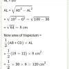 Hello ♥️ Find the area of the trapezium ABCD in which AB//DC, AB = 18 ...