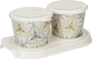 Somil Plastic Pickle Container & Salt Pepper Container - 650 ml Price ...