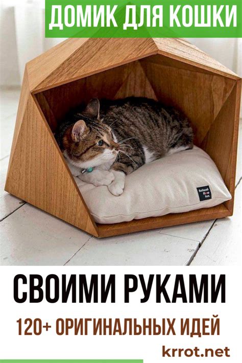 Лучшие Домики для Кошки: Чертежи (120+ Фото Идей)