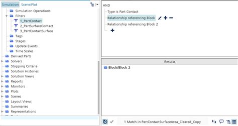 How do I find the Contact Surface between two specific Parts for use in ...