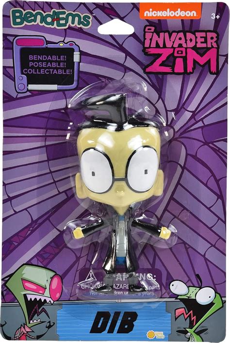 Sunny Days Entertainment Invader Zim Bendems Collectible Posable Figure ...