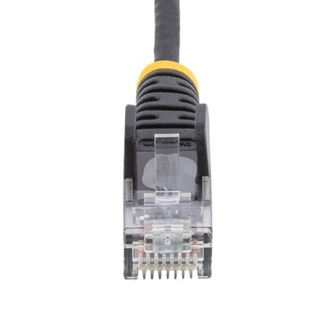 N6PAT200CMBKS StarTech.com | StarTech.com, 2m Cat6, Black RJ45 to Male ...