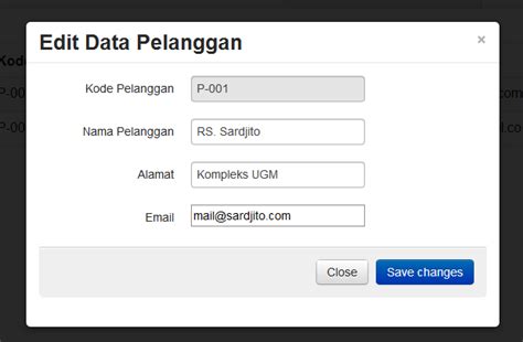 Tutorial Membuat Form Modal CodeIgniter 4 的图像结果