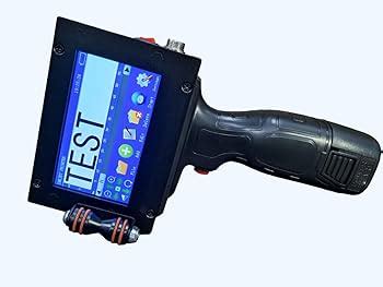 12.7mm Plastic Body with Water Based Cartridge Handheld Inkjet Printer ...