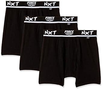 Buy Force NXT Men's Solid Trunks (Pack of 3)(MNFF-131-PO3-3PCS-BLK-S ...