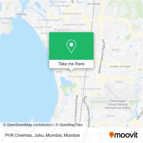How to Get to PVR Cinemas, Juhu, Mumbai in Andheri West by Bus, Train ...