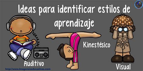 Estilos de aprendizaje, 3 fichas para identificarlos - Imagenes ...