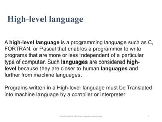 High-Level Language Programming 的图像结果