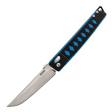 SRM Folding Knife 9215 [8.35 inch, G10 Handle, Ambi Lock, Fine Edge ...