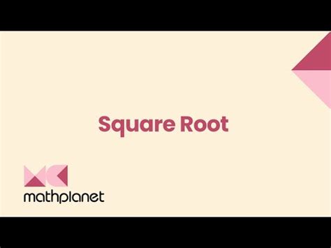 Image result for Integration Square Root Math Site Youtube.com
