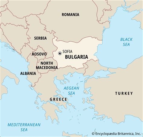Bulgarian Map