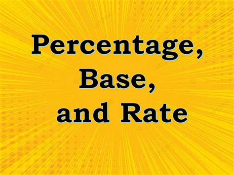 Image result for Math Base Percentage Rate