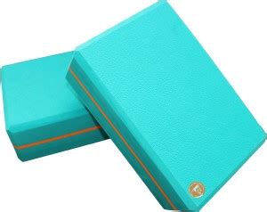 The Yogis High Density Foam Yoga Block Brick {Set of 2} Large Size Yoga ...