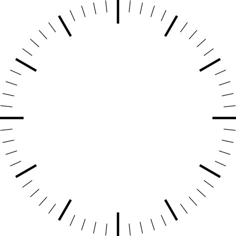 Clock Time Markings at Donald Blanton blog