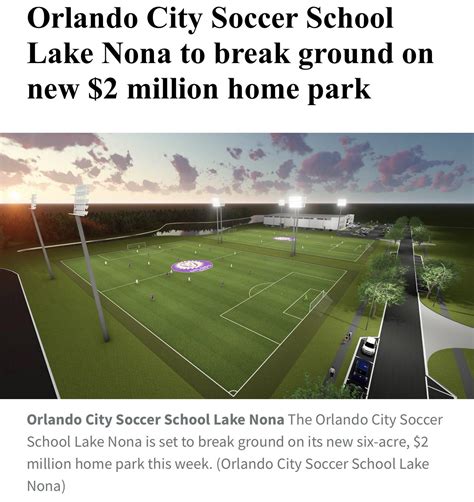 Another great addition to Orlando. Construction already started ...