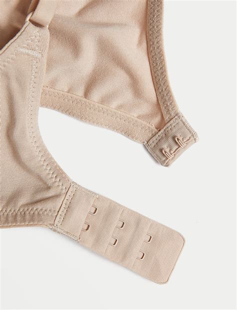 Buy 3pk Non Wired Plunge T-Shirt Bras A-E at Marks & Spencer