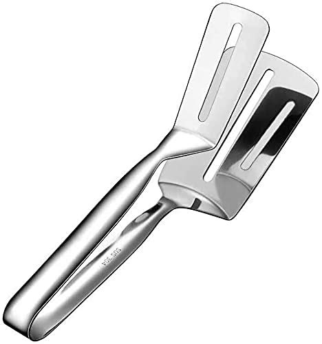 Buy HARI® Double Sided Spatula,Tongs for Cooking, 10 inch Stainless ...