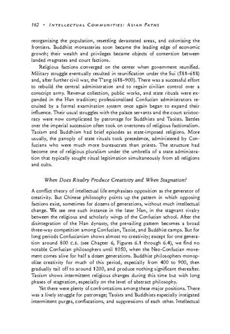 Sociology of Philosophies: Examining Ancient China's Intellectual ...