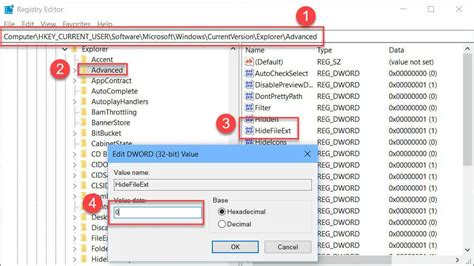 Image result for Hide File Extensions