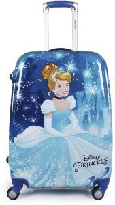 Humty Dumty 22 Inch Kids Cinderella Printed Blue Hard Trolley ...