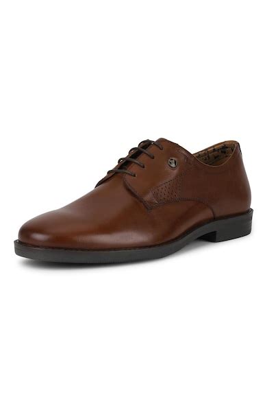 Buy Men Brown Lace Up Shoes Online - 478333 | Van Heusen
