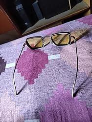 Buy Dervin Men Square Sunglasses Black Frame, Black Lens (Medium) - 1 ...