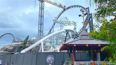 PROGRESS UPDATE! We Spotted Some Exciting Velocicoaster Development in Universal Orlando ...