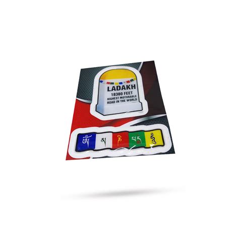 3D Sticker Ladakh Riding Sticker's Pair of 2 Pcs for All Bike's – R J ...