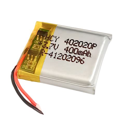 Witty Fox 400mAh 3.7V LiPo Rechargeable Battery – Robocraze