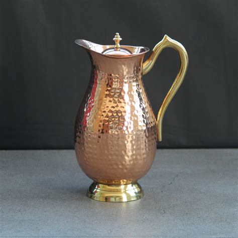 Handcrafted Copper Jug – Indian Bartan
