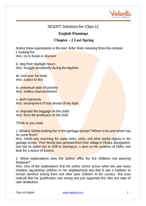 Image result for Class 12th Flamingo Chapter 2