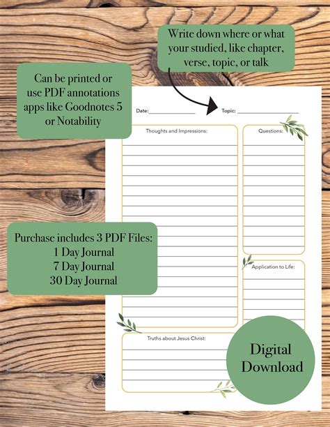 Image result for Scripture Study Journal