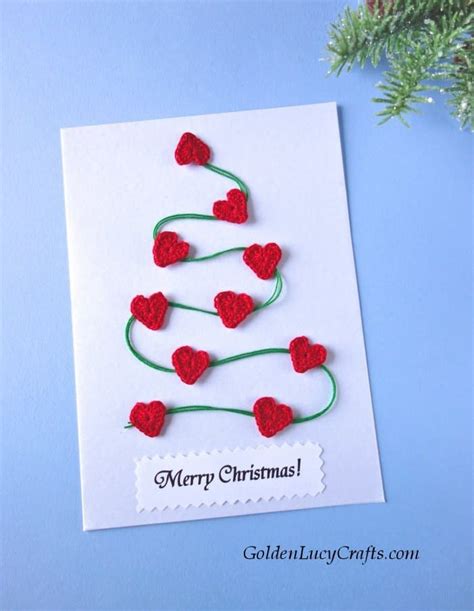 crochet christmas card ideas