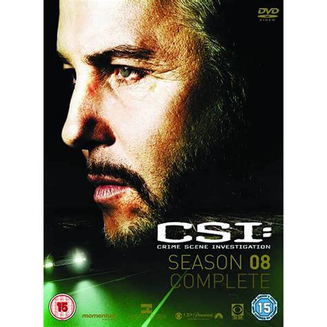 CSI: Crime Scene Investigation - Complete Season 8 DVD - Zavvi UK
