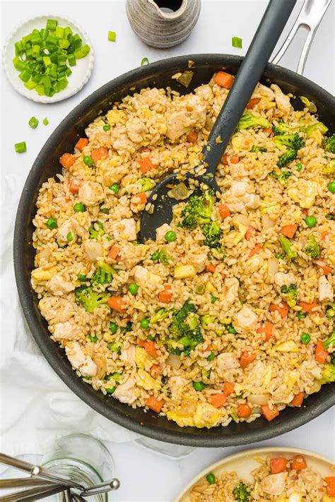 Easy chicken fried rice – Artofit