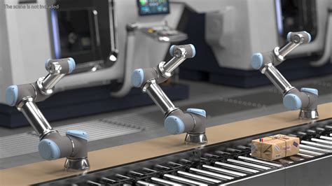 3D Universal Robots UR5e Industrial Robot model | 3D Molier International