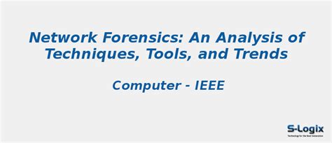 An Analysis of Techniques, Tools, and Trends | S-Logix