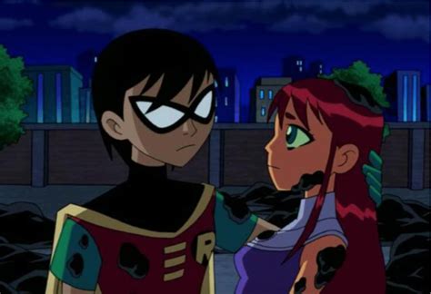 Pin on Robin and Starfire