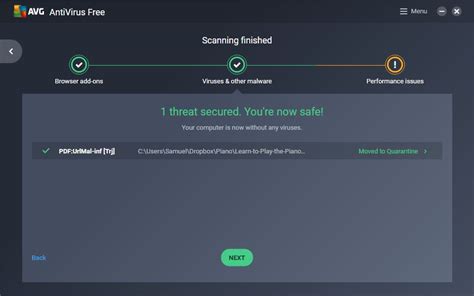 Image result for AVG Home Screen