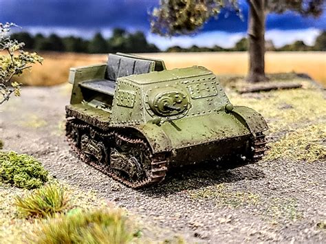 Some progress on my Russian Army - 3d printed T20 Komsomolets : r ...