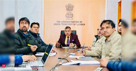 E-governance in Ladakh: Meeting on e-pramaan authentication, e-services ...