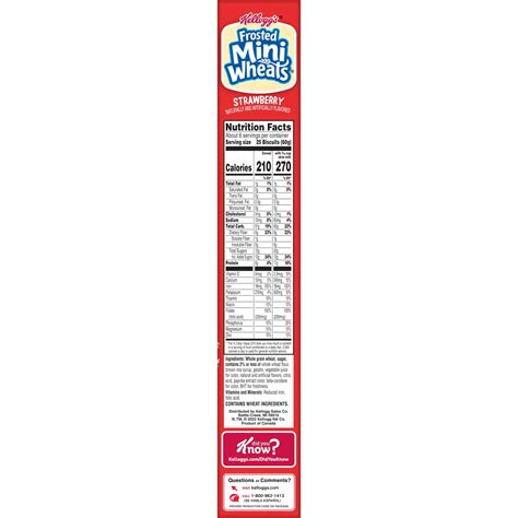 Frosted Mini Wheats Nutrition Facts