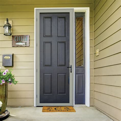 TITAN Ultimate Meshtec 36-in x 96-in Almond Aluminum Right-hand ...