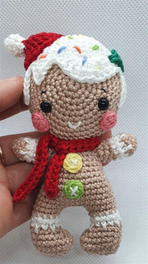 Image result for Crochet Gingerbread Man Tutorial